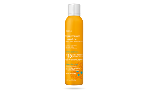 Invisible Sunscreen Spray SPF 15 (200 ml) - PUPA Milano